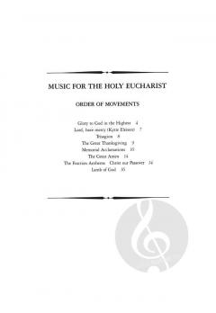 Music For The Holy Eucharist Rite II von John Rutter (Download) 
