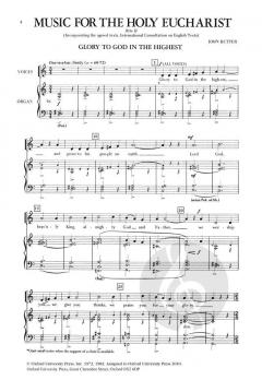 Music For The Holy Eucharist Rite II von John Rutter (Download) 