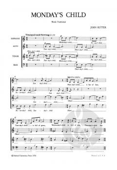 Two Songs from Five Childhood Lyrics von John Rutter (Download) 