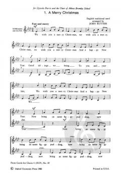 Three Carols von John Rutter (Download) 