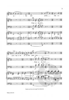 Praise ye the Lord von John Rutter (Download) 