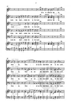 I heard a voice from heaven von Charles Villiers Stanford (Download) 