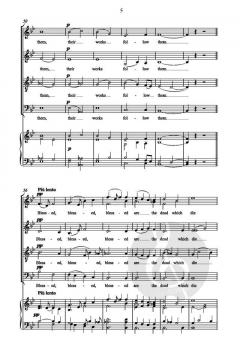 I heard a voice from heaven von Charles Villiers Stanford (Download) 