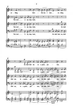 The Lord is my shepherd von Charles Villiers Stanford (Download) 