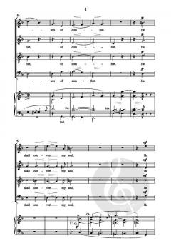 The Lord is my shepherd von Charles Villiers Stanford (Download) 