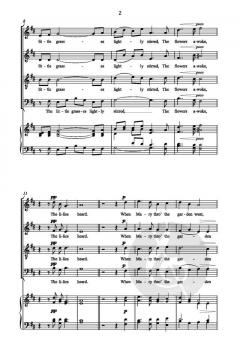 When Mary thro' the garden went von Charles Villiers Stanford (Download) 