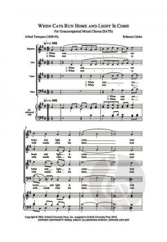 When Cats Run Home And Light Is Come von Rebecca Clarke (Download) 