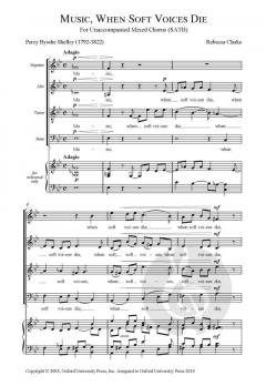 Music, When Soft Voices Die von Rebecca Clarke (Download) 