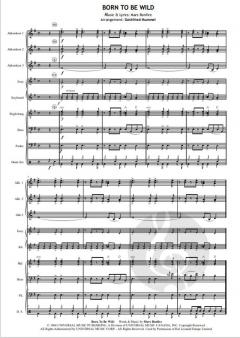 Born To Be Wild (Partitur) von Mars Bonfire 