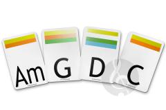 Akkordspielkarten - Beginner-Set 