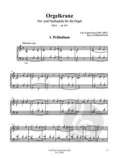 Orgelkranz 5 op. 219 von Carl August Kern im Alle Noten Shop kaufen