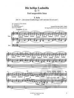 Die heilige Ludmilla op. 71 von Antonín Dvořák 