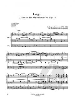 Werke in Bearbeitung für Orgel Bd. 7 -Konzertsätze- von Ludwig van Beethoven im Alle Noten Shop kaufen