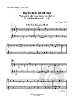 Der Heiland ist geboren von Lothar Graap 