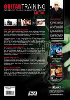 Guitar Training Metal (mit QR-Codes) von Daniel Schusterbauer 