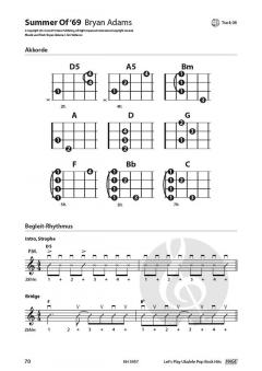 Let's Play Ukelele Pop Rock Hits (mit 2 CDs) von Daniel Schusterbauer 