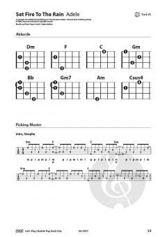 Let's Play Ukelele Pop Rock Hits (mit 2 CDs) von Daniel Schusterbauer 