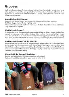 Erlebnis Cajon Schule (mit MP3-CD) von Uwe Pfauch 