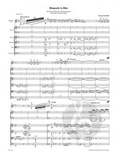 Rhapsody in Blue (Partitur und Stimmen) von George Gershwin 