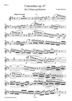 1. Concertino op. 67 von Kaspar Kummer 