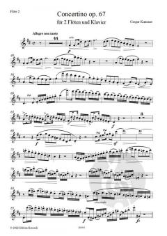 1. Concertino op. 67 von Kaspar Kummer 