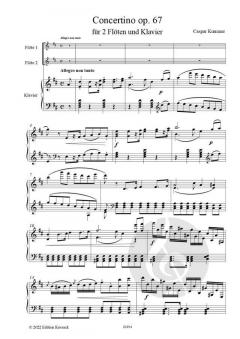 1. Concertino op. 67 von Kaspar Kummer 