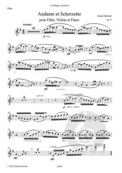 Andante et Scherzetto von Henri Rabaud 