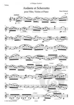 Andante et Scherzetto von Henri Rabaud 