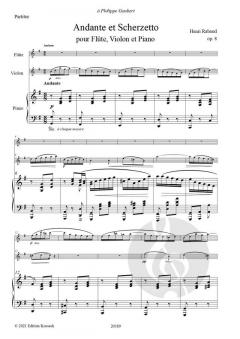 Andante et Scherzetto von Henri Rabaud 