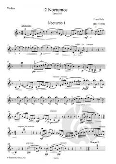 2 Nocturnos op. 183 von Franz Behr 