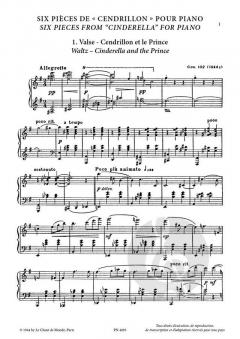 6 Pieces from Cinderella op. 102 von Sergei Sergejewitsch Prokofjew 