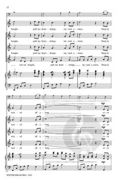 Winter Branches von Cristi Cary Miller 