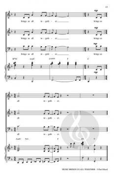 Music Brings Us All Together von Cristi Cary Miller 