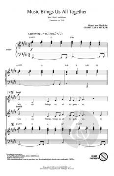 Music Brings Us All Together von Cristi Cary Miller 
