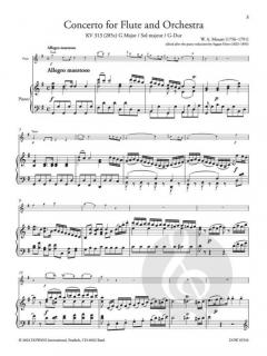 Concerto G Major KV 313 (285c) von Wolfgang Amadeus Mozart 
