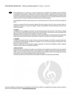Crossing Worlds von Thierry Deleruyelle 