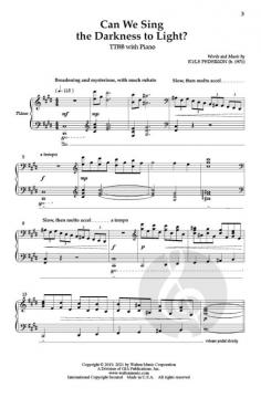 Can We Sing the Darkness to Light von Kyle Pederson 