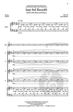 Iam Sol Recedit von Ola Gjeilo 