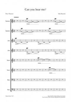 Can you hear me? von Sally Beamish 