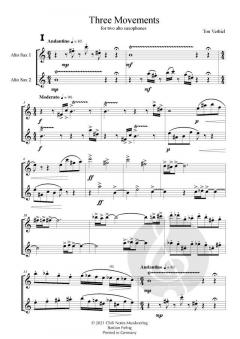 3 Movements von Ton Verhiel 