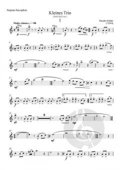 Kleines Trio von Theodor Köhler (Download) 