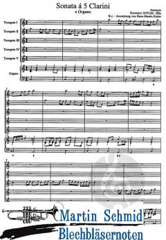 Sonate à 5 clarini C-Dur 
