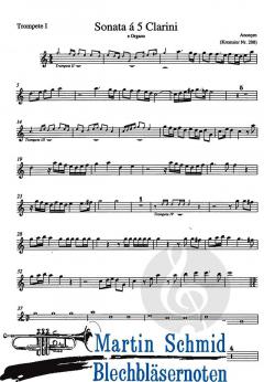 Sonate à 5 clarini C-Dur 