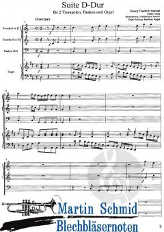 Suite D-Dur  von Georg Friedrich Händel 