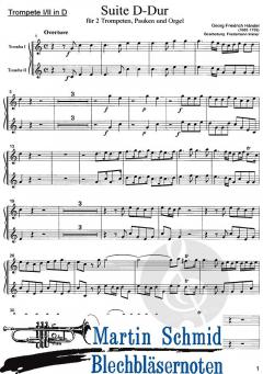 Suite D-Dur  von Georg Friedrich Händel 