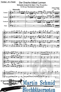 Der Drache bläset Lermen Michaelis Andacht 