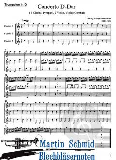 Konzert  von Georg Philipp Telemann 