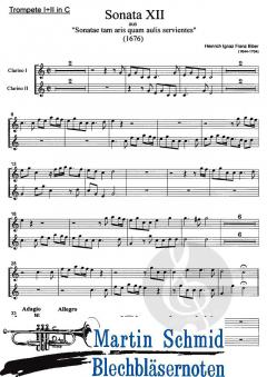 Sonata tam aris quam aulis servientes Nr.12 