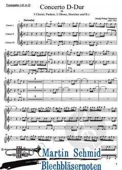 Concerto  von Georg Philipp Telemann 