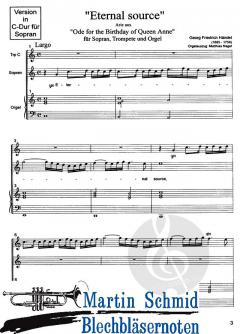 Eternal Source - Arie aus Ode for the Birthday of Queen Anne  von Georg Friedrich Händel 